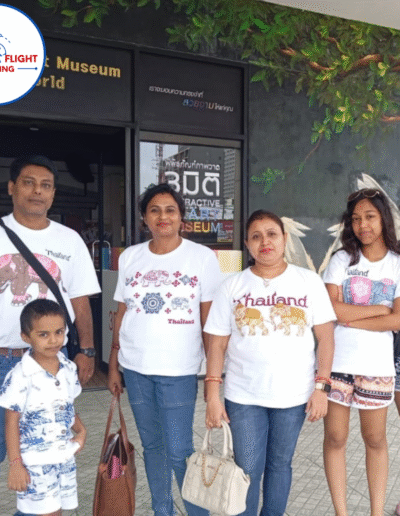 old clients of group flight booking