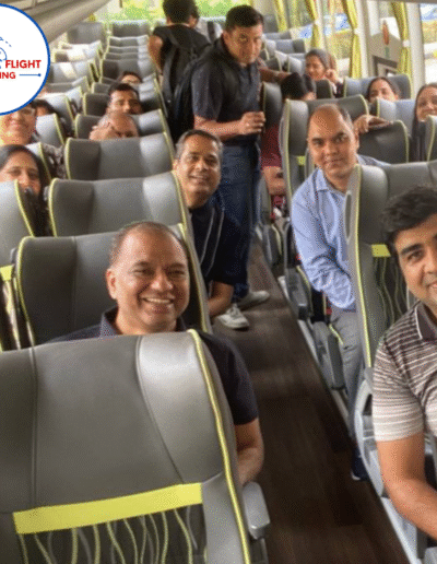 old clients of group flight booking