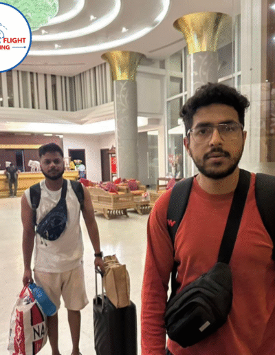 old clients of group flight booking