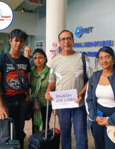 old clients of group flight booking