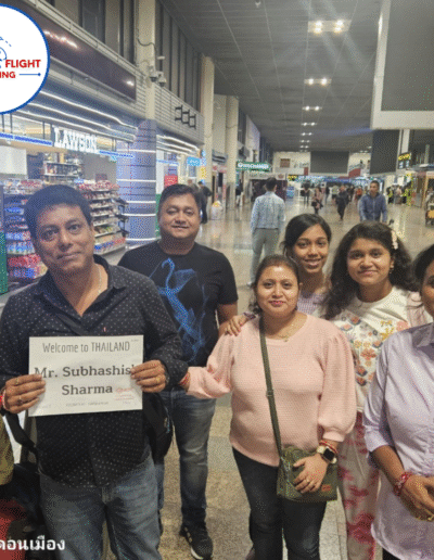 old clients of group flight booking
